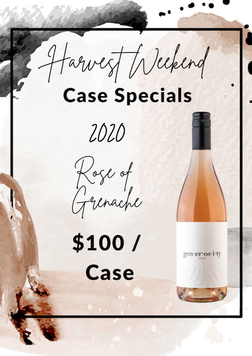 2020 Harvest Weekend Rosé of Grenache Case Special