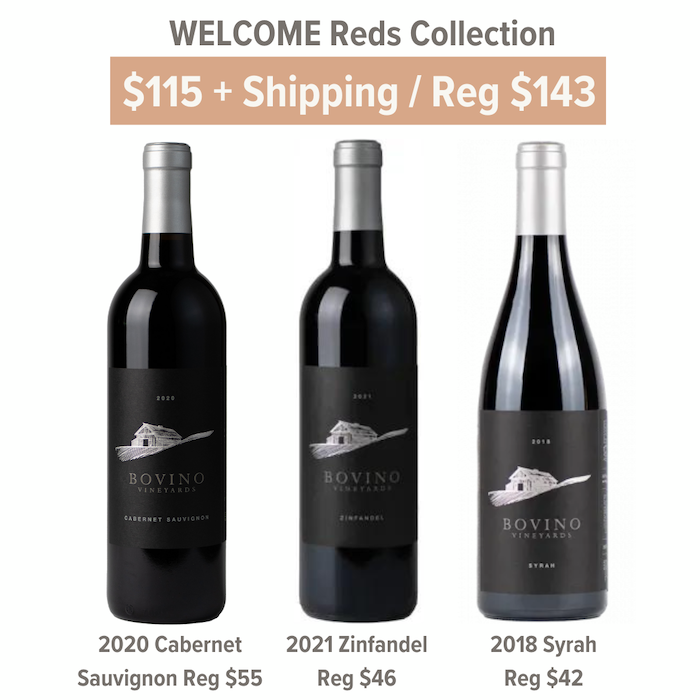 2018 Welcome Reds 3 Bottle Collection